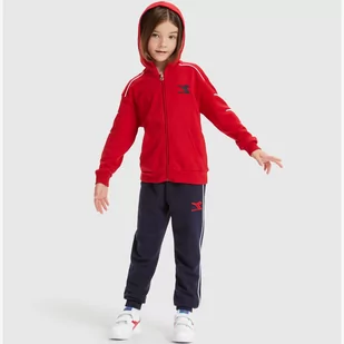 Zestaw dresowy dziecięcy DIADORA JU.HD FZ TRACKSUIT CUBIC - Bluzy dla dziewczynek - miniaturka - grafika 4