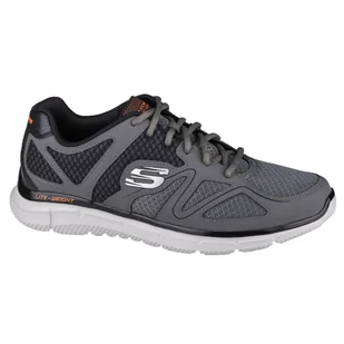 Buty sportowe Sneakersy męskie, Skechers Satisfaction-Flash Point - Buty trekkingowe męskie - miniaturka - grafika 1