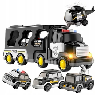 DUŻA LAWETA POLICYJNA DŹWIĘK ŚWIATŁO AUTKA HELIKOPTER TIR POLICJA 5W1 - Samoloty i helikoptery DUŻA LAWETA POLICYJNA DŹWIĘK ŚWIATŁO AUTKA HELIKOPTER TIR POLICJA 5W1 - Samoloty i helikoptery - miniaturka - grafika 1