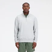 Bluzy męskie - Bluza męska New Balance MT31501AG  szara - miniaturka - grafika 1