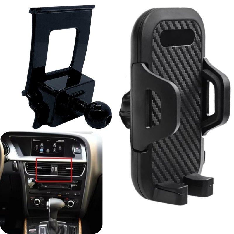 ADAPTER DO UCHWYTU NA TELEFON AUDI A4/A5 2009-2016 UCHWYT CARBON