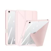 Etui do tabletów - Dux Ducis Magi etui iPad 10.9'' 2022 (10 gen.) pokrowiec z miejscem na rysik smart cover podstawka różowe - miniaturka - grafika 1