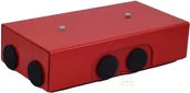 Puszki elektryczne i akcesoria - Simet Puszka przeciwpożarowa, prostokątna, E90, rozgałęźna, 4x2x4mm2, 4x3x4mm2, 174x92x47 mm, PIP-5A R4x2x4,4x3x4 - miniaturka - grafika 1