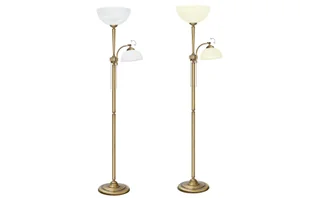 Lampa podłogowa mosiężna Y-P2 - Lampy stojące - miniaturka - grafika 1