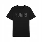 Koszulki męskie - PUMA KOSZULKA SPORT GRAPHIC 68461701 r XL - miniaturka - grafika 1