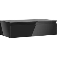 Szafki łazienkowe - Mexen Orio szafka łazienkowa podumywalkowa 90 cm z blatem, 1 szuflada, czarna połysk - 91A10-09023-1-BFC70 - miniaturka - grafika 1