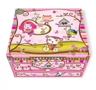 Zabawki kreatywne - Pulio Pamiętnik z akcesoriami w ozdobnym pudełku z szufladką Zwierzątka 178PES Pecoware - miniaturka - grafika 1