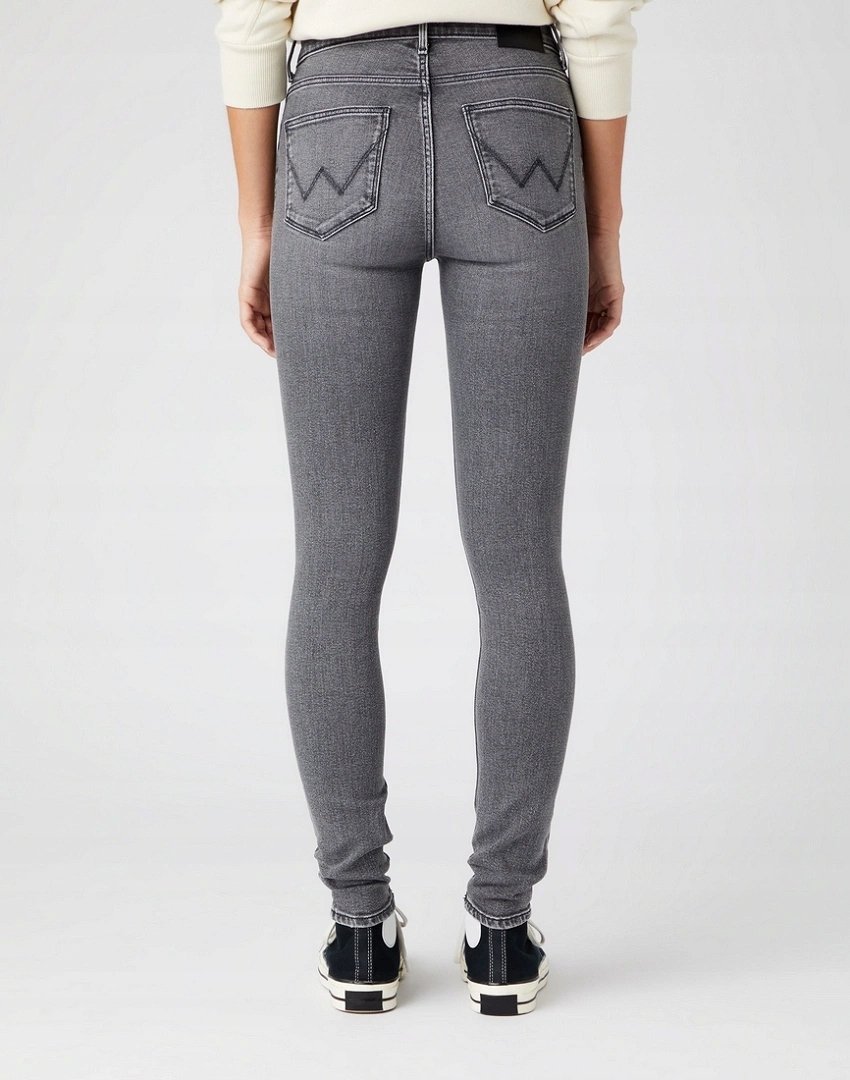 WRANGLER HIGH RISE SKINNY VINTAGE GREY W27HDH41N 24/32
