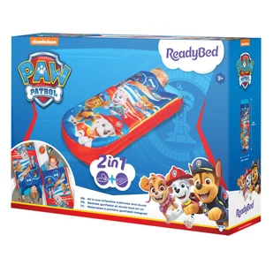 PAW PATROL Paw Patrol Junior-ReadyBed  śpiwór dziecięcy i dmuchane łóżko w jednym, poliester, pojedynczy - Śpiworki dla dzieci - miniaturka - grafika 1