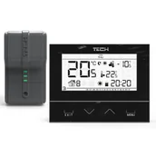 Sterowniki i przekaźniki - LEDart TECH STEROWNIKI TECH POKOJOWY DWUSTANOWY ST-292 V2 BEZPRZEWODOWY CZARNY W_292V2.01.PL02.1 - miniaturka - grafika 1