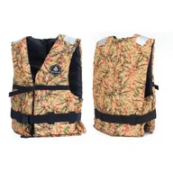 Żeglarstwo - Kamizelka asekuracyjna kapok na wodę Aquarius Standard Forest Camo - miniaturka - grafika 1