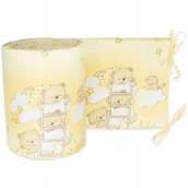 Ochraniacze do łóżeczka - OCHRANIACZ 180x30 DO ŁÓŻECZKA 120x60 SUPER JAKOŚĆ! - miniaturka - grafika 1