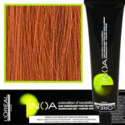 Farby do włosów i szampony koloryzujące - Loreal Inoa 7.44 - miniaturka - grafika 1