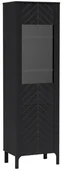 Regały - Czarny regał wysoki D0-D12 - miniaturka - grafika 1