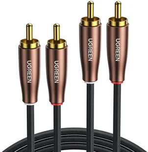 UGREEN AV199 Kabel przedłużający 2x RCA Cinch) do 2x RCA Cinch) 2m 60999 - Kable - miniaturka - grafika 2