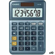 Kalkulatory - Kalkulator Casio MS-80E Niebieski (10 Sztuk) - miniaturka - grafika 1