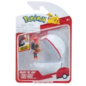 Gadżety dla graczy - Figurka JAZWARES Pokémon Pokémon Clip 'N' Go Charcadet PKW4148 - miniaturka - grafika 1