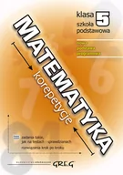 Podręczniki dla szkół podstawowych - Greg Grażyna Matachowska Matematyka - korepetycje - szkoła podstawowa, klasa 5 - miniaturka - grafika 1
