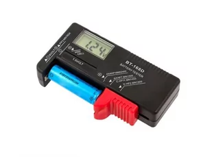 Cyfrowy Tester / Miernik Baterii AA, AAA, 9V i Akumulatorków. - Stacje pogodowe - miniaturka - grafika 1