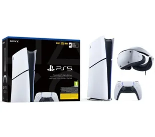 Sony PlayStation 5 Digital Slim D Chassis PS5 1TB + Okulary PlayStation VR2 - Konsole Playstation - miniaturka - grafika 1