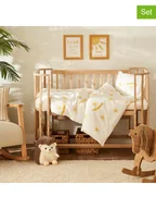 Pościel dla dzieci - BELLA MAISON 3-częściowy komplet pościeli "Hello" w kolorze biało-żółtym - miniaturka - grafika 1