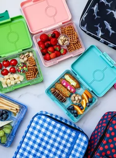 Śniadaniówka / lunchbox dziecięcy Yumbox Snack - coco pink / tucan tray - Lunch boxy - miniaturka - grafika 4