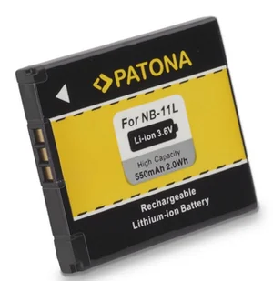 PATONA 1108 bateria do aparatu/kamery Litowo-jonowa (Li-Ion) 550 mAh - Akumulatory do aparatów dedykowane - miniaturka - grafika 1