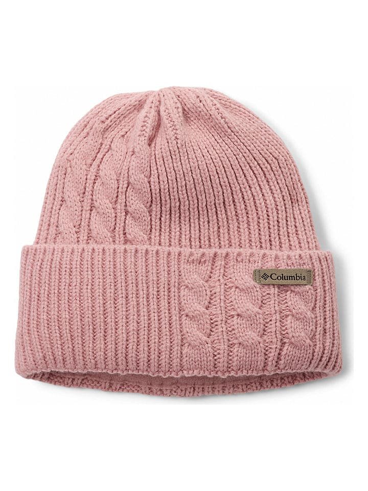 Columbia Czapka beanie w kolorze jasnoróżowym