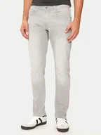 Spodnie męskie - Mustang Jeansy Oregon 1015545 Szary Slim Fit - miniaturka - grafika 1