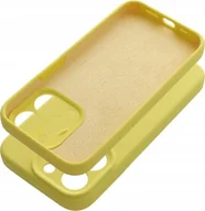 Etui i futerały do telefonów - OEM Futerał SILICONE 2mm do IPHONE 16 Plus żółty - miniaturka - grafika 1