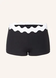Seafolly Dół Od Bikini Typu Bokserki Gia schwarz - Stroje kąpielowe - miniaturka - grafika 1