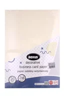 Szkolne artykuły papiernicze - Papier wizytówkowy A4/20K kremowy Duży Młotek - Beniamin - miniaturka - grafika 1