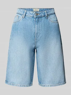 Szorty jeansowe o kroju regular fit z szeroką nogawką model ‘SONNY’ - Spodenki damskie - miniaturka - grafika 1