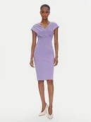 Sukienki - Rinascimento Sukienka koktajlowa CFC0122760003 Fioletowy Regular Fit - miniaturka - grafika 1