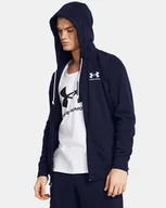 Bluzy męskie - BLUZA MĘSKA ROZPINANA UNDER ARMOUR Rival Terry Lc Fz SM - miniaturka - grafika 1