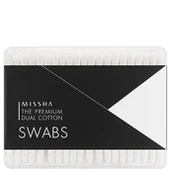 Waciki, płatki i patyczki kosmetyczne - Missha The Premium Dual Cotton Swabs 200szt - miniaturka - grafika 1