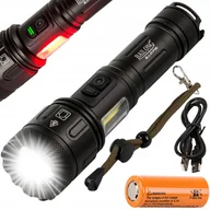 Latarki - LATARKA TAKTYCZNA BAILONG CREE LED XHP160 COB MOC - miniaturka - grafika 1