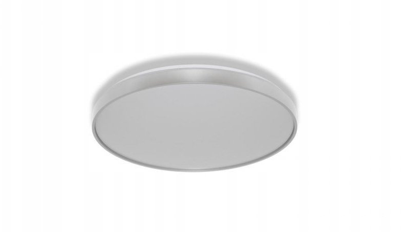 Lampa sufitowa VTAC Plafon LED CEILING LUXO 60W 6600lm 4000K 840 IP20 SI srebrna