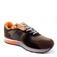 Sneakersy męskie - YUMAS OASIS 53003 buty sportowe męskie sneakersy khaki - miniaturka - grafika 1