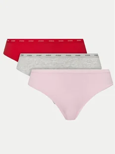 Guess Komplet 3 par fig klasycznych O4GG15 K6YW1 Kolorowy - Majtki damskie - miniaturka - grafika 1