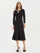 Sukienki - Rinascimento Sukienka koktajlowa CFC0121444003 Czarny Regular Fit - miniaturka - grafika 1