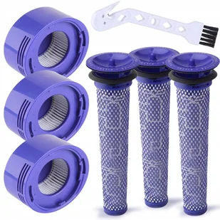6x FILTR ZMYWALNY ZESTAW FILTRÓW HEPA DO ODKURZACZA ODKURZACZY DYSON V7 V8 - Filtry do odkurzaczy - miniaturka - grafika 1