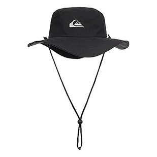 Quiksilver Bushmaster czapka typu bucket hat z daszkiem, Czarny, S-M - Czapki damskie - miniaturka - grafika 1