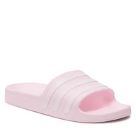 Klapki i japonki damskie - Adidas Klapki adilette Aqua GZ5878 Almost Pink/Cloud White/Almost Pink - miniaturka - grafika 1