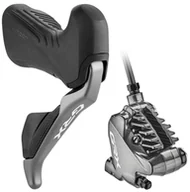 Hamulce rowerowe - Shimano GRX Di2 ST-RX815/BR-RX810 Hamulec tarczowy Koło tylne, czarny/szary 2021 Hamulce tarczowe I-RX815DRRDSC170 - miniaturka - grafika 1