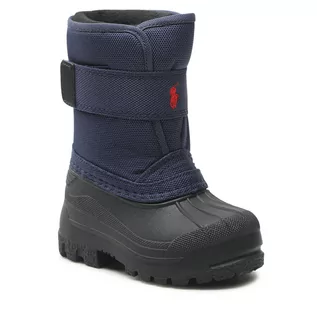 Buty dla dziewczynek - Śniegowce POLO RALPH LAUREN - Everlee RF103730 M Navy/Black/Red - grafika 1