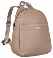 Plecaki - Pojemny plecak damski ze skóry ekologicznej — David Jones - miniaturka - grafika 1