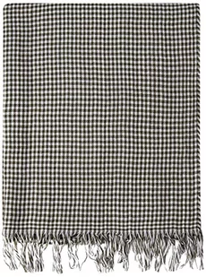 Hackett London PUPTOOTH Selvedge SCF modny szalik, wielokolorowy, jeden rozmiar, Różne Odcienie Zielonego (Multi Green), Rozmiar uniwersalny - Apaszki i szaliki damskie - miniaturka - grafika 1