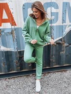 Dresy damskie - Komplet dresowy damski AMILIA PREMIUM miętowy Dstreet AY0774-XL - miniaturka - grafika 1