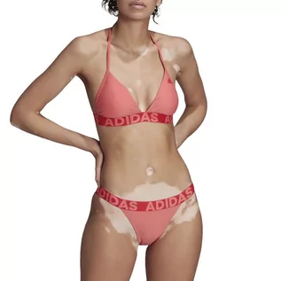 Bielizna sportowa damska - Strój kąpielowy adidas Beach Bikini HC2877 - czerwony - grafika 1